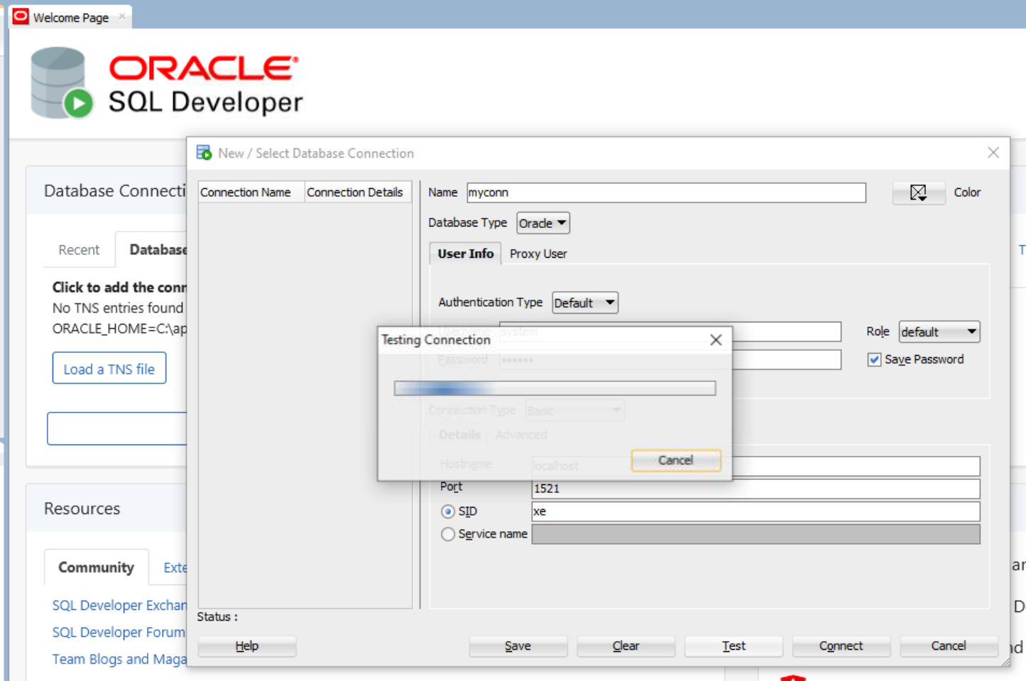 Aplicación Oracle
