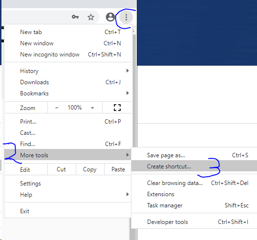 Crear acceso directo en el escritorio de tu ordenador