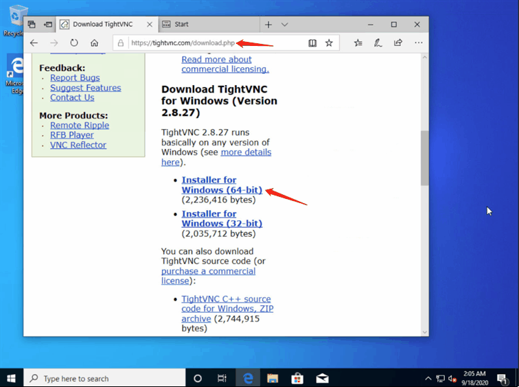 Instalar TightVNC