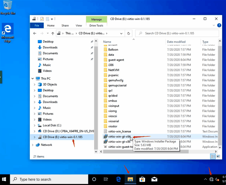 Instalar Virtio-win